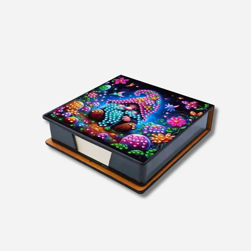 Diamond Painting Notizzettel - Osterzwerg