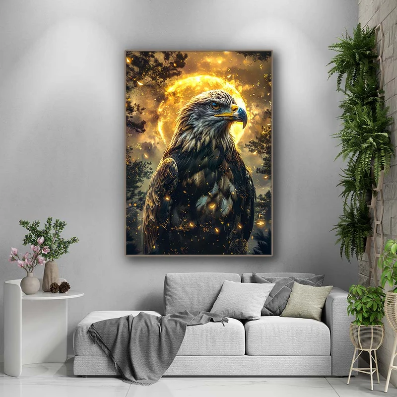 5D Diamond Painting – Mondwächter