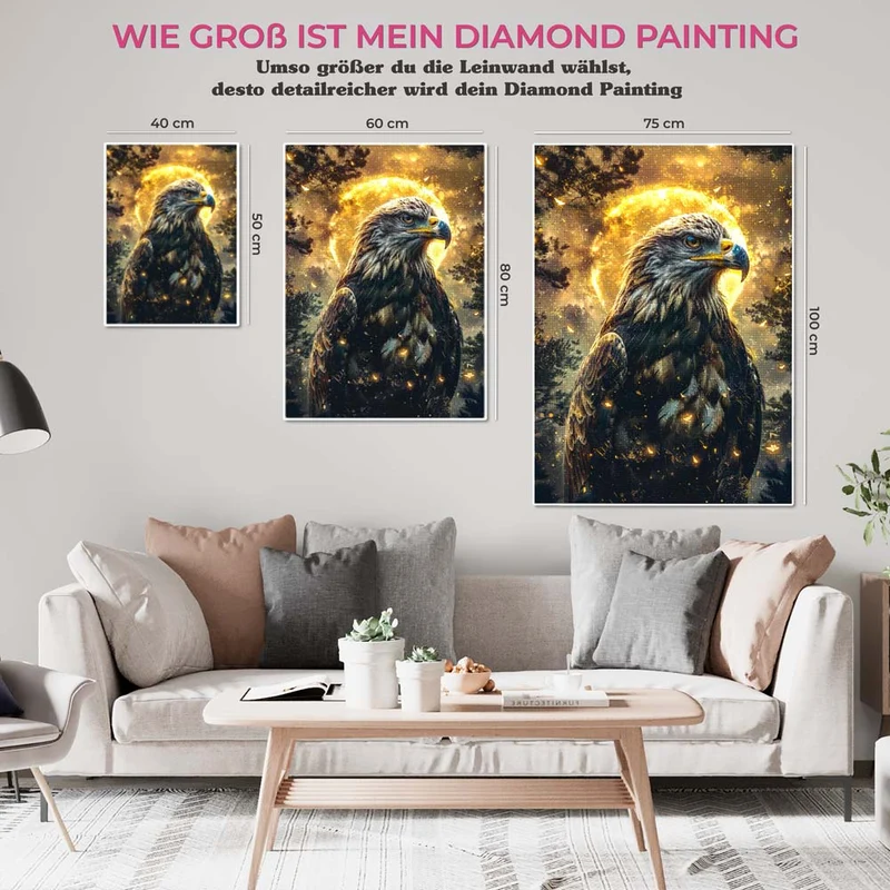 5D Diamond Painting – Mondwächter