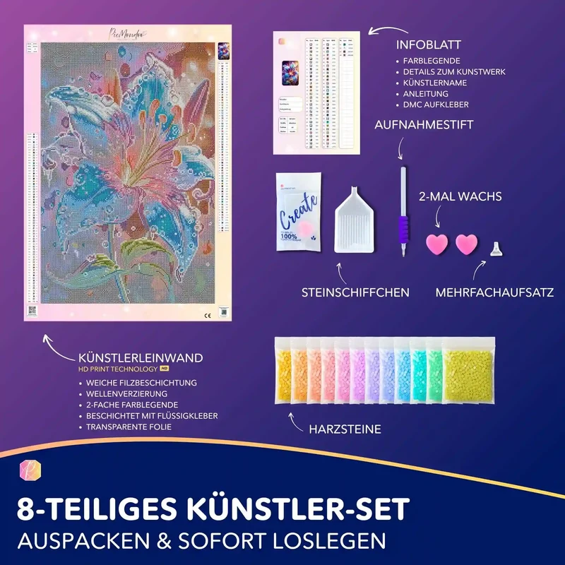 Diamond Painting - Regenlied