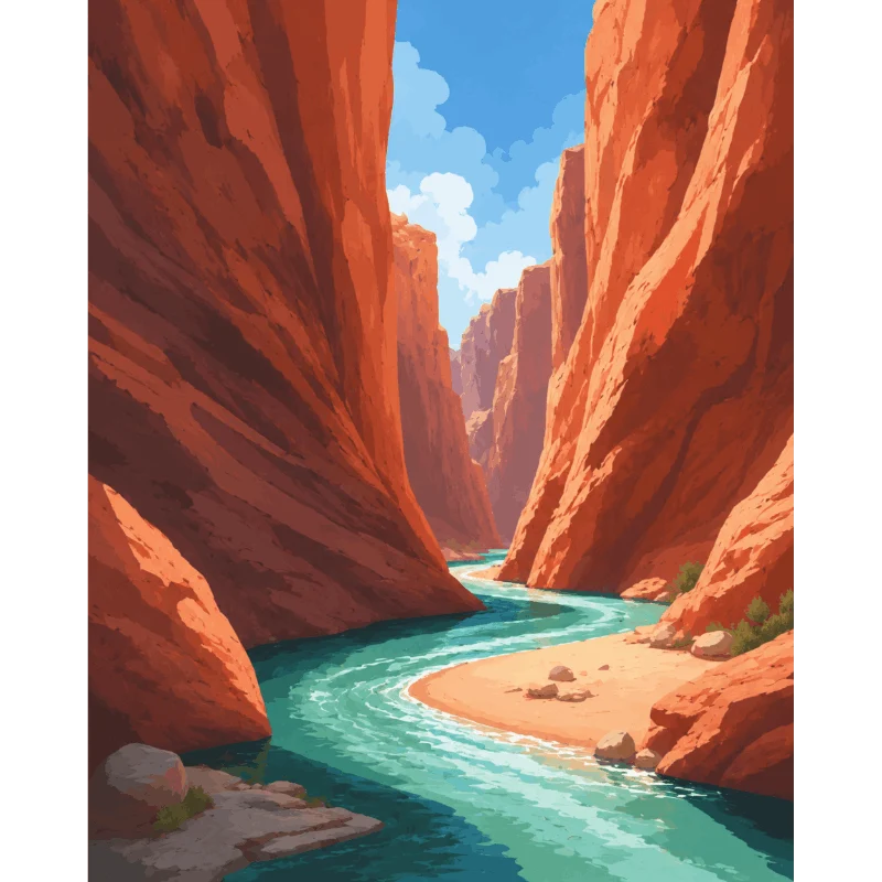 Canyon Fluss