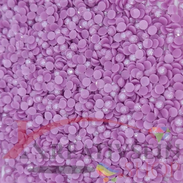 DMC 209 Lavender DK - runde Steine - Fairy Dust - Diamond Painting