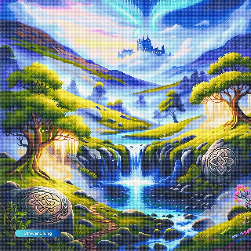 Diamond Painting - Tal der Erinnerung "Limited Edition"