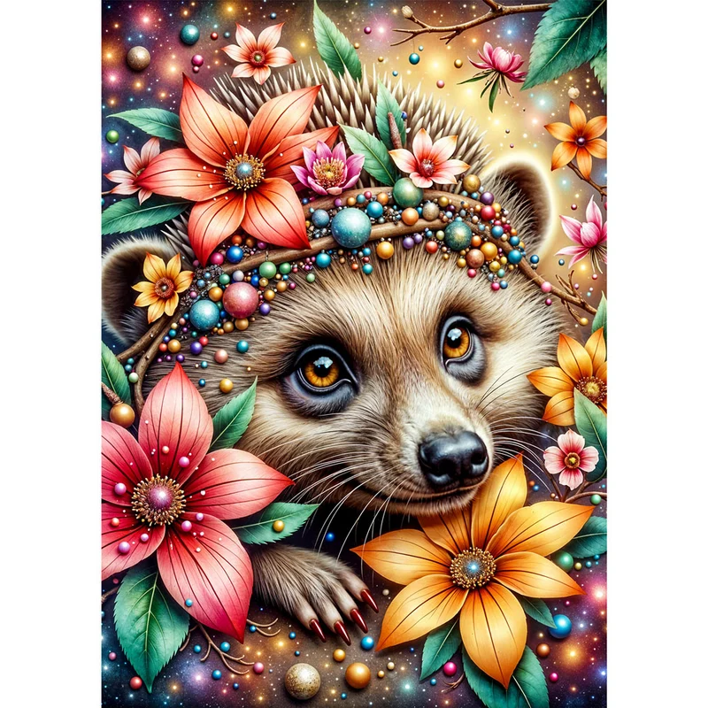 5D Diamond Painting – Magischer Igel