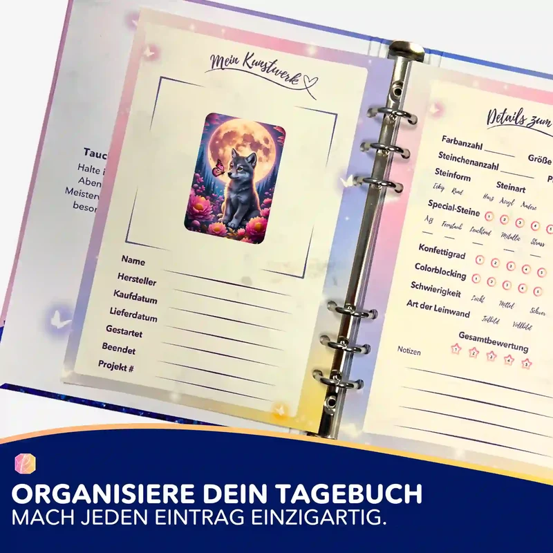 Aufkleber 5er-Set - Zwischen Traum und Erwachen