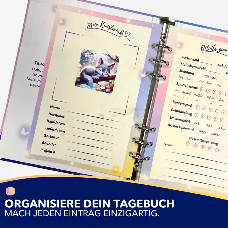 Aufkleber 5er-Set - Yukis Frühling