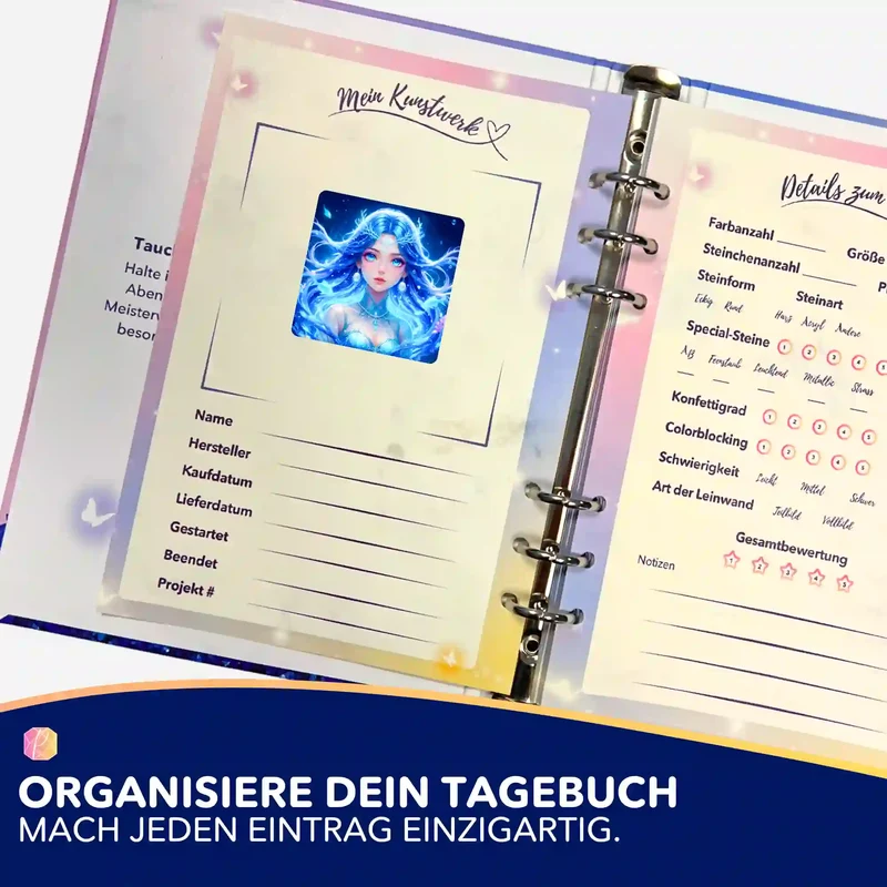 Aufkleber 5er-Set - Nerelya Hüterin der Tiefe