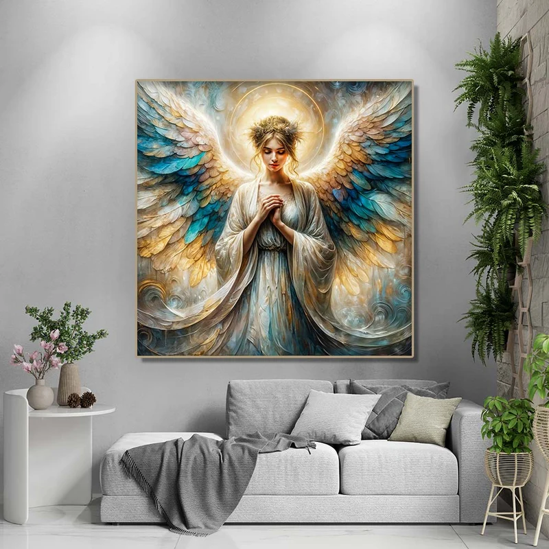 5D Diamond Painting – Himmlische Wächterin