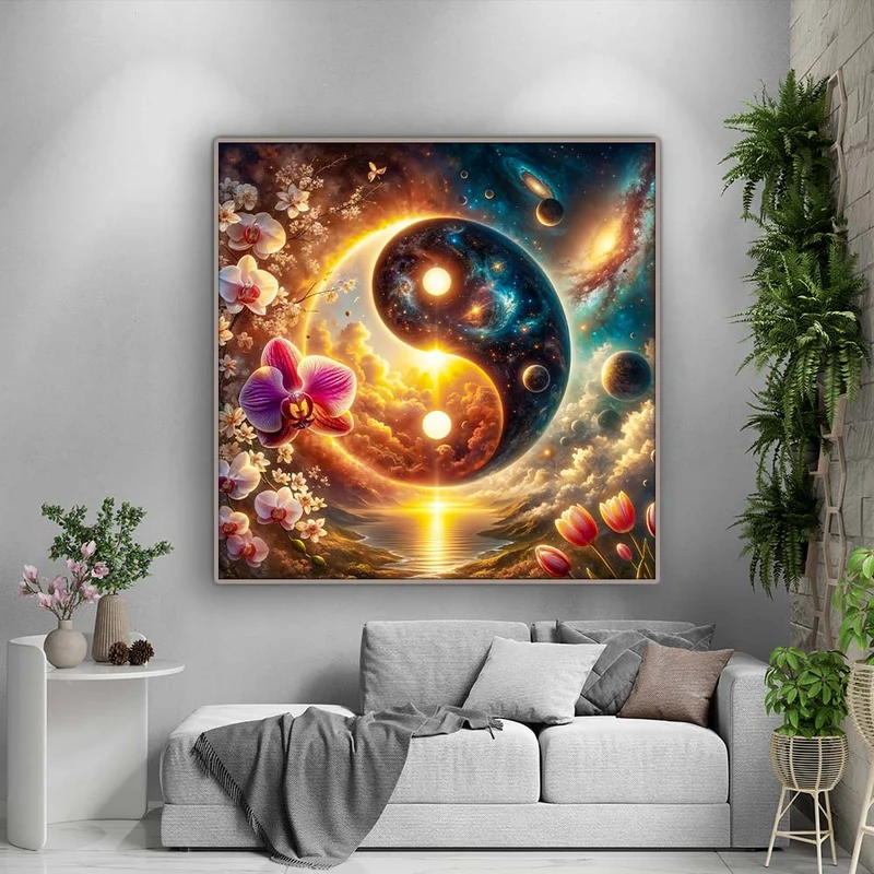 5D Diamond Painting – Kosmisches Gleichgewicht