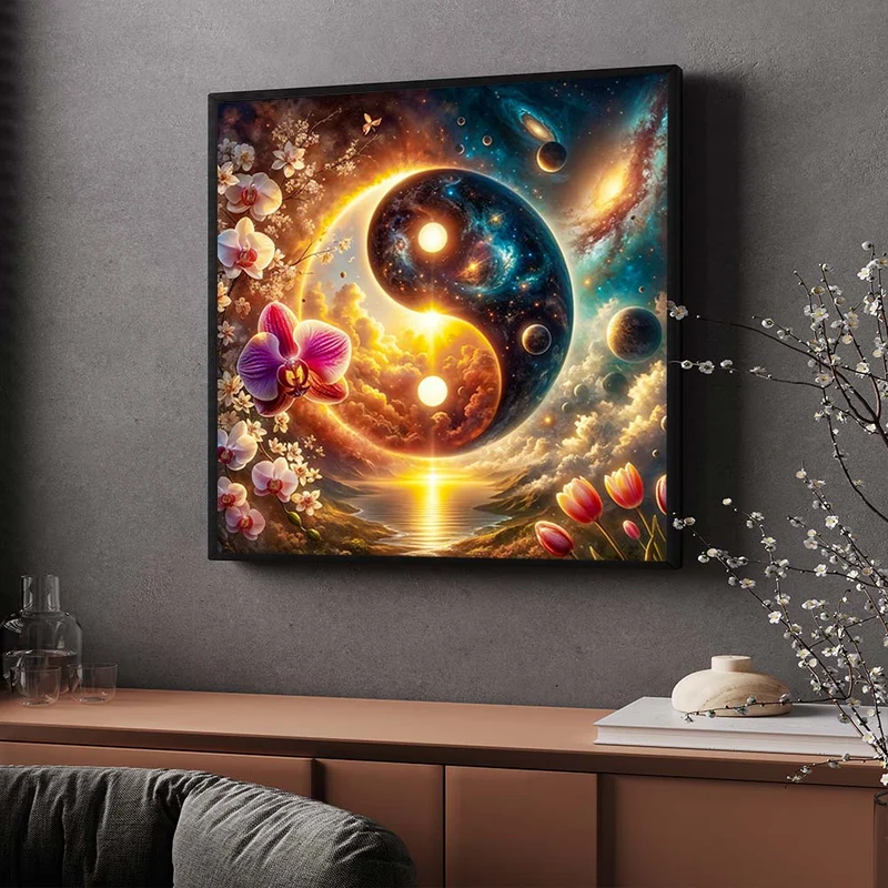 5D Diamond Painting – Kosmisches Gleichgewicht