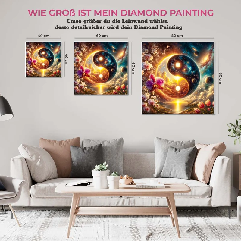 5D Diamond Painting – Kosmisches Gleichgewicht