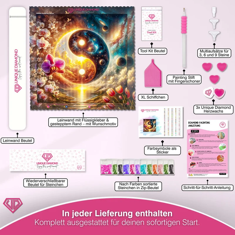 5D Diamond Painting – Kosmisches Gleichgewicht