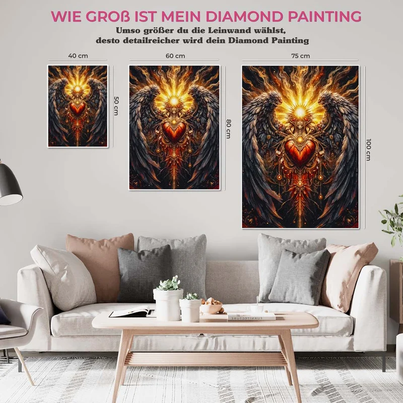5D Diamond Painting – Herz der Ewigkeit