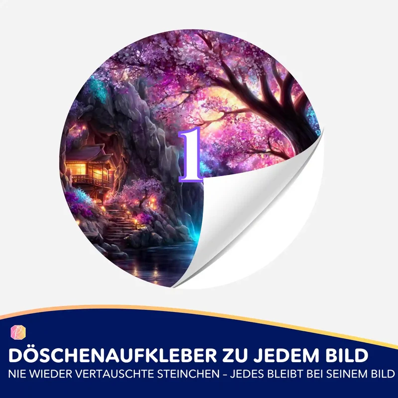 Döschenaufkleber - Das Licht der Sakura "Limited Edition"
