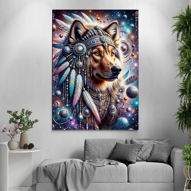 5D Diamond Painting – Spiritueller Wächter