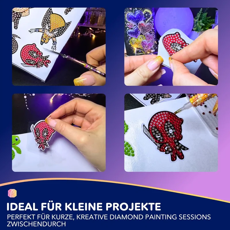 Diamond Painting Sticker - Superhelden