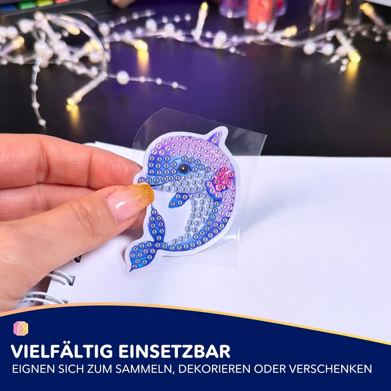 Diamond Painting Sticker - Süße Tierchen