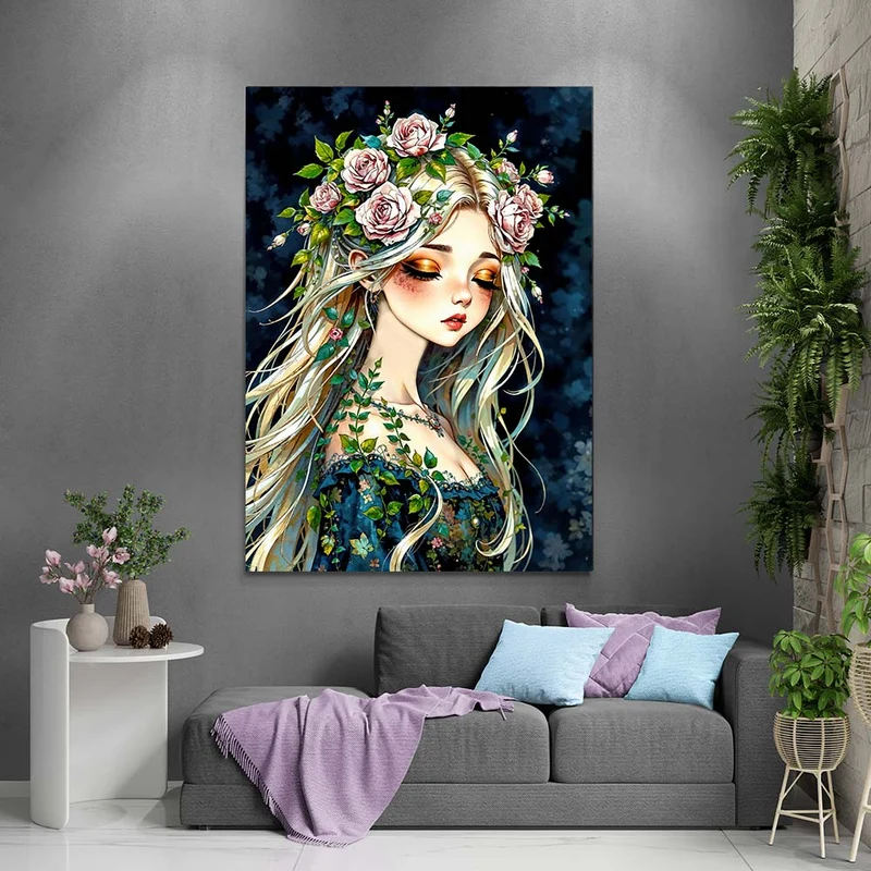 5D Diamond Painting – Rosengöttin Lysandra