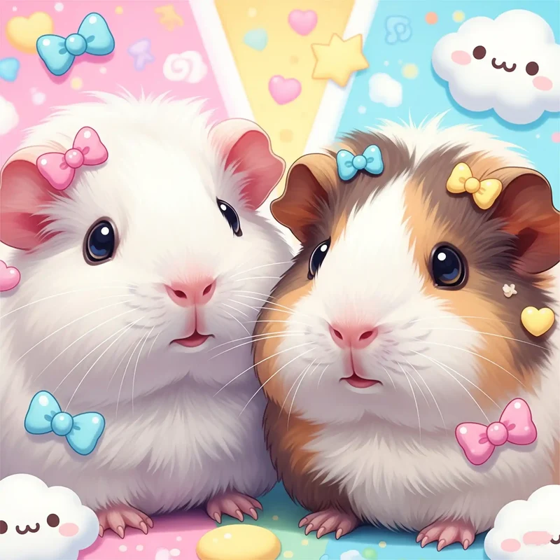 Diamond Painting - Maggie und Moritz