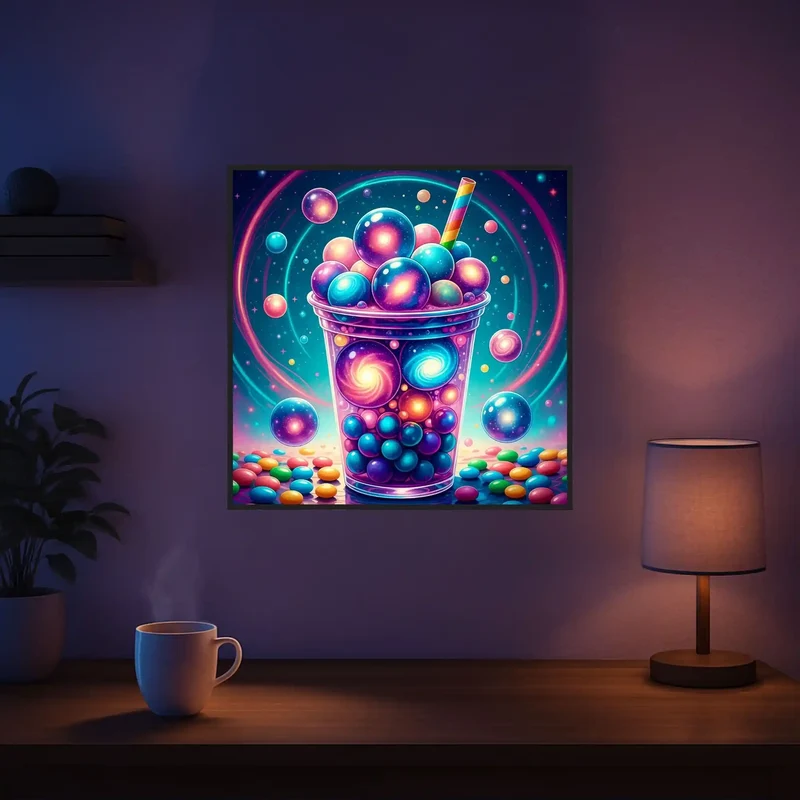 Diamond Painting - Bubble Tea Universum
