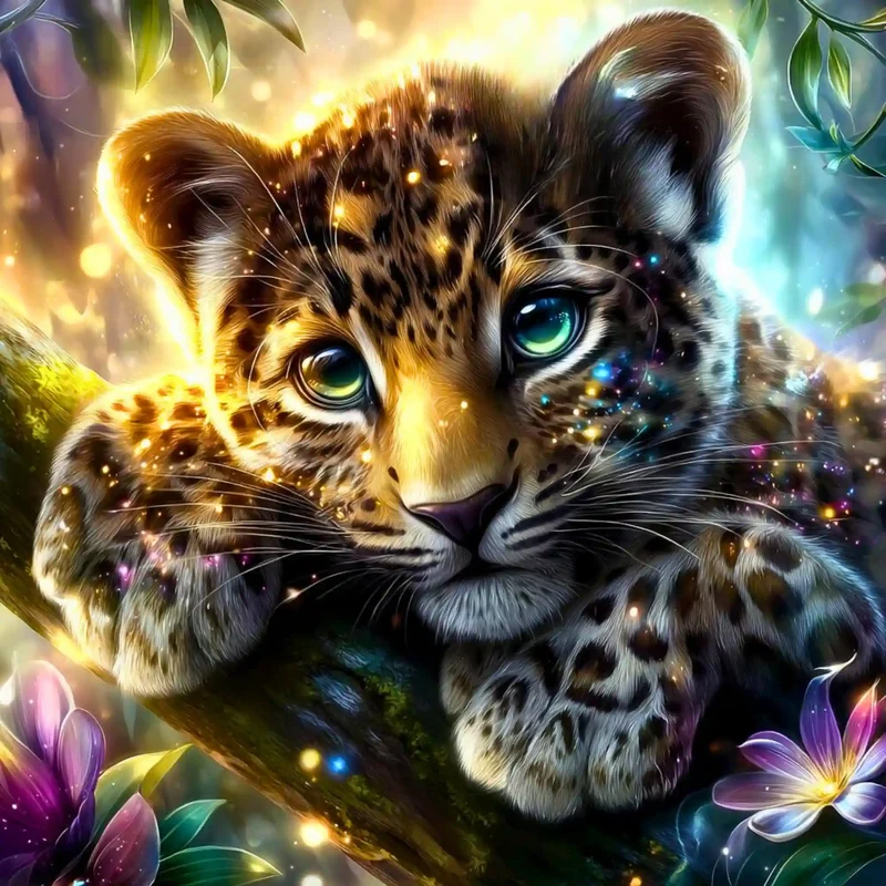 Diamond Painting - Sonnenfunke