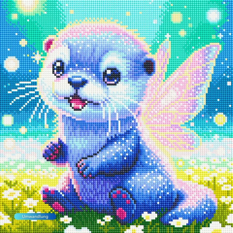 Diamond Painting - Der kleine Feenotter Mira