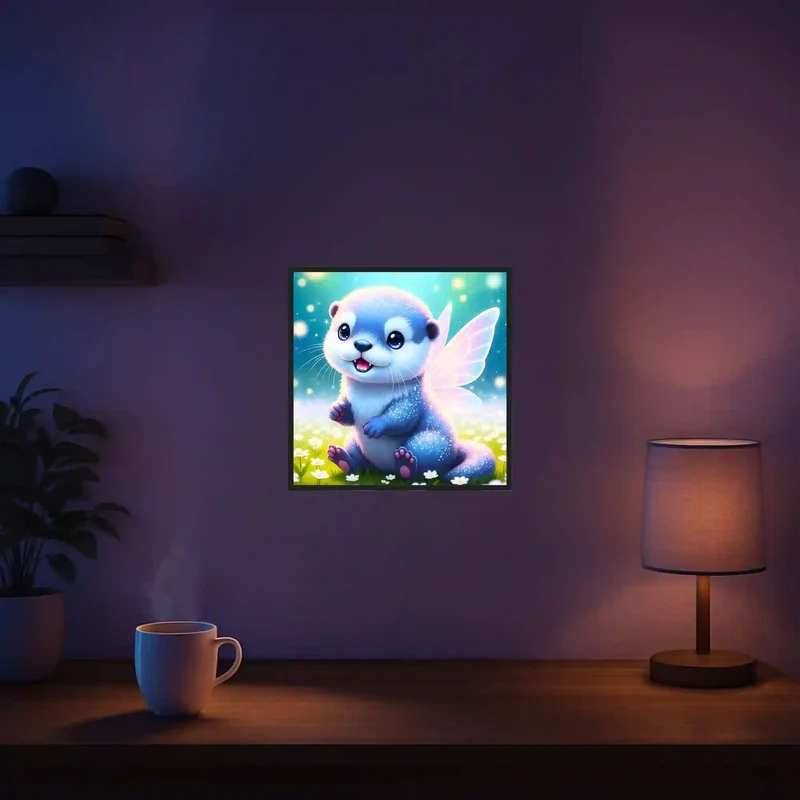 Diamond Painting - Der kleine Feenotter Mira