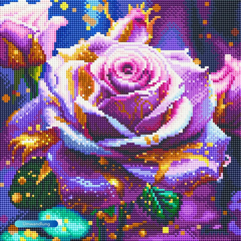 Diamond Painting - Amethystrose