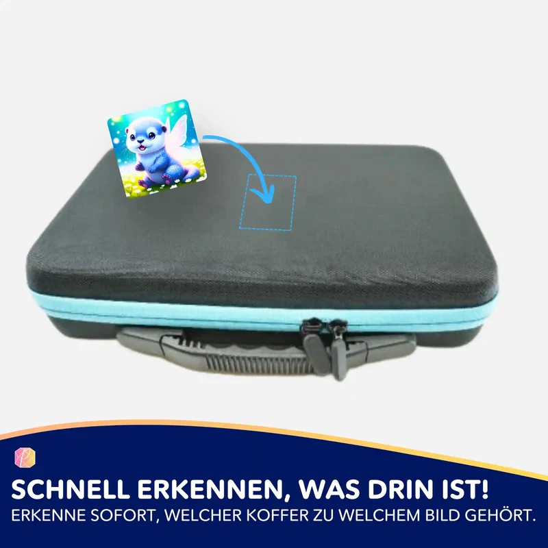 Aufkleber 5er-Set - Der kleine Feenotter Mira