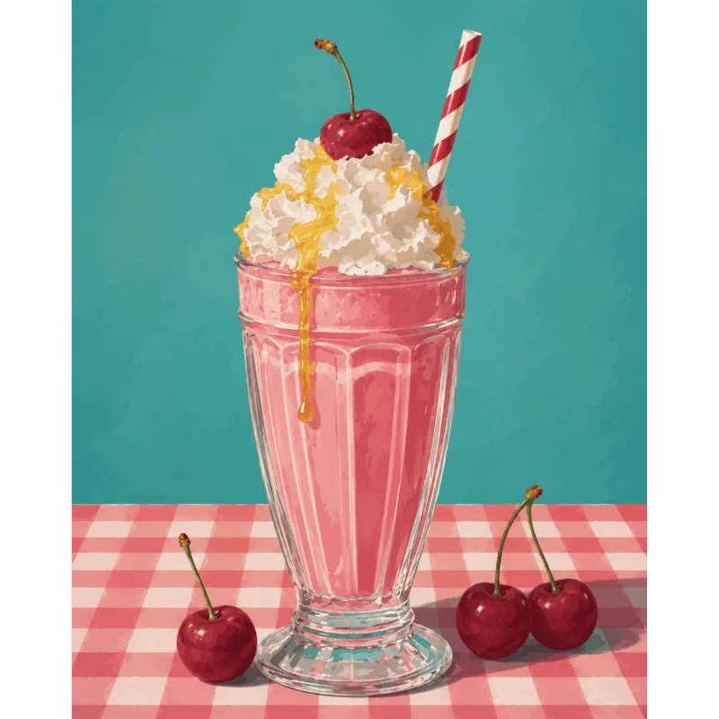 Retro Milchshake