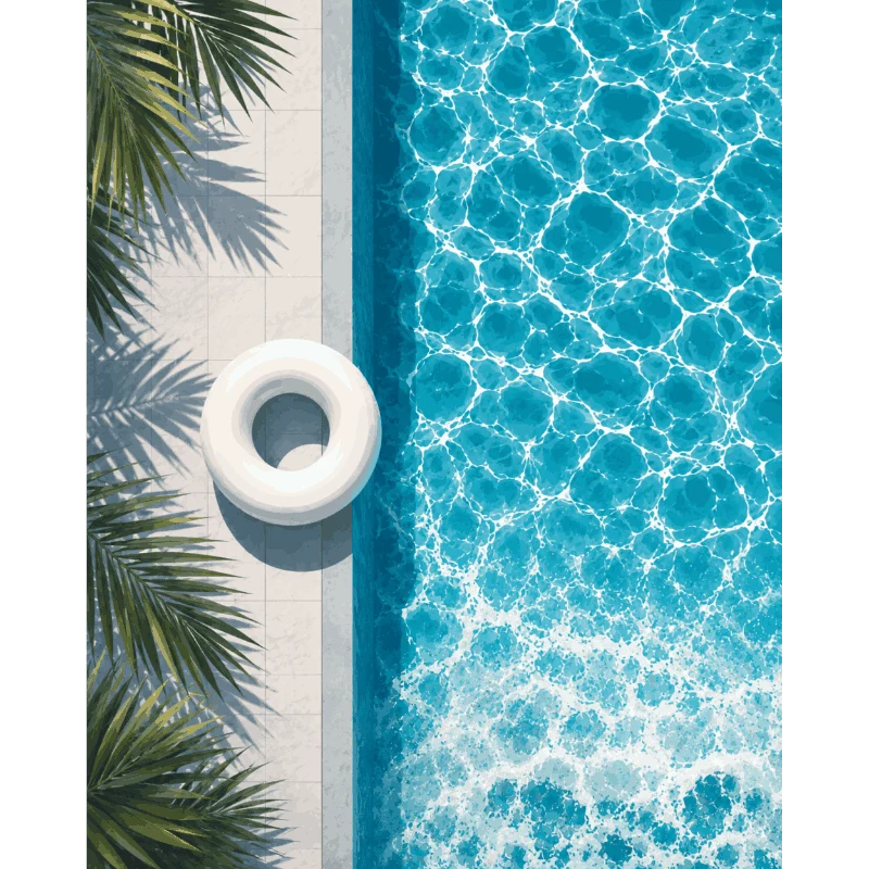 Auszeit am Pool