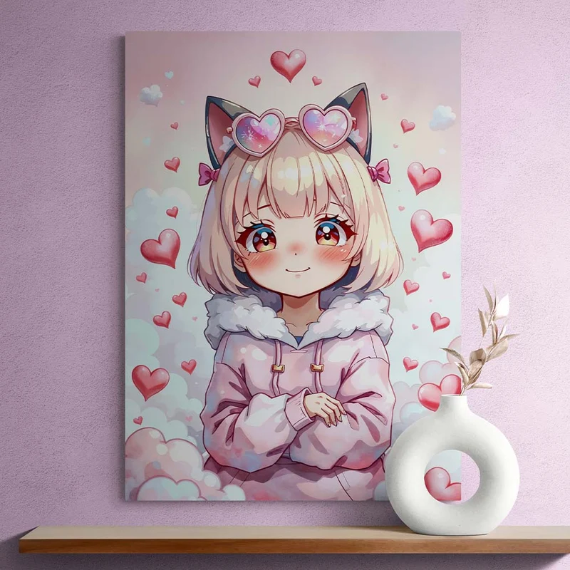 5D Diamond Painting – Herzzauber