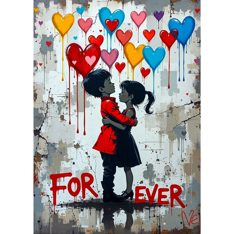 5D Diamond Painting – Forever in Love