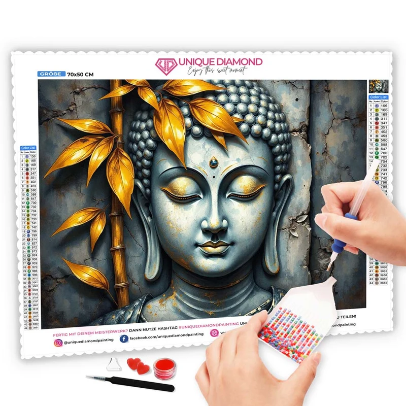 5D Diamond Painting – Buddha der Gelassenheit