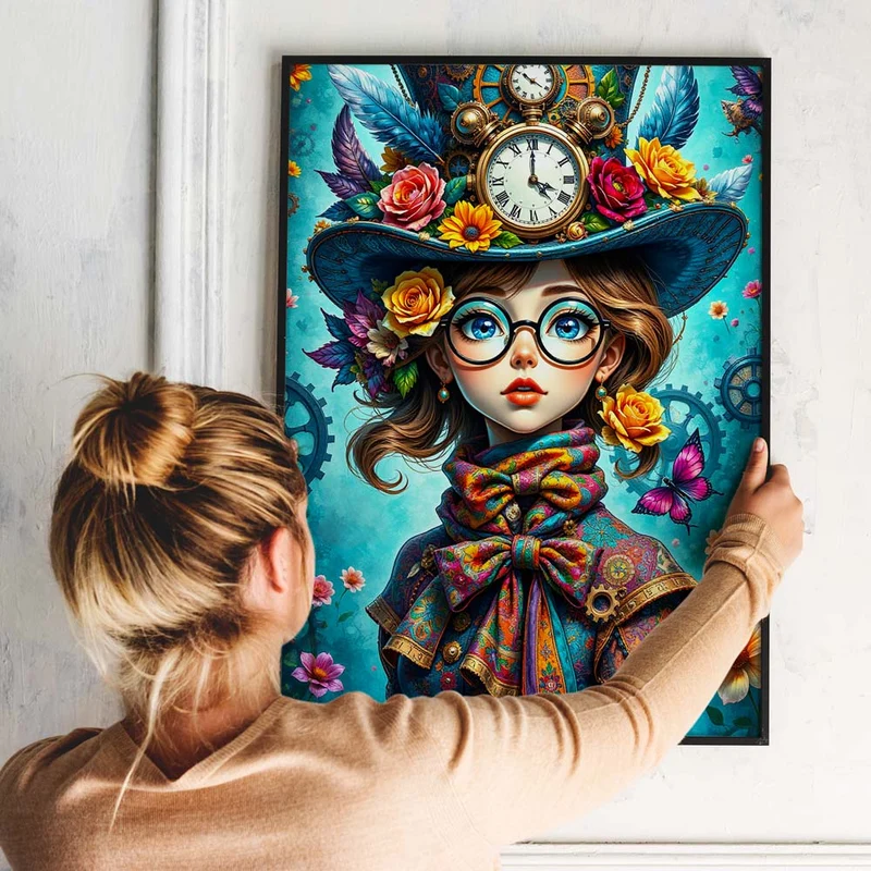 5D Diamond Painting – Steampunk-Diva