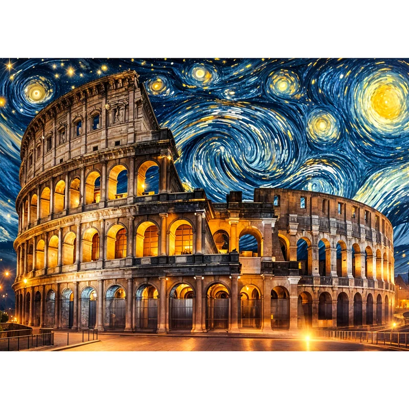 5D Diamond Painting – Römischer Sternenzauber