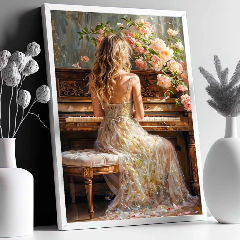5D Diamond Painting – Melodia der Rosen