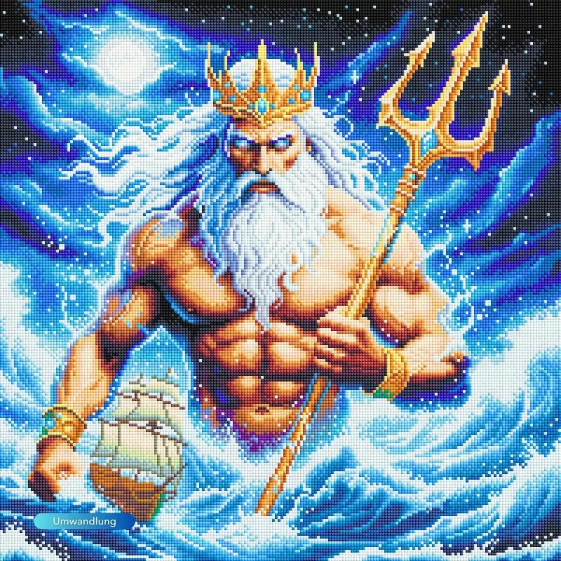 Diamond Painting - Poseidon