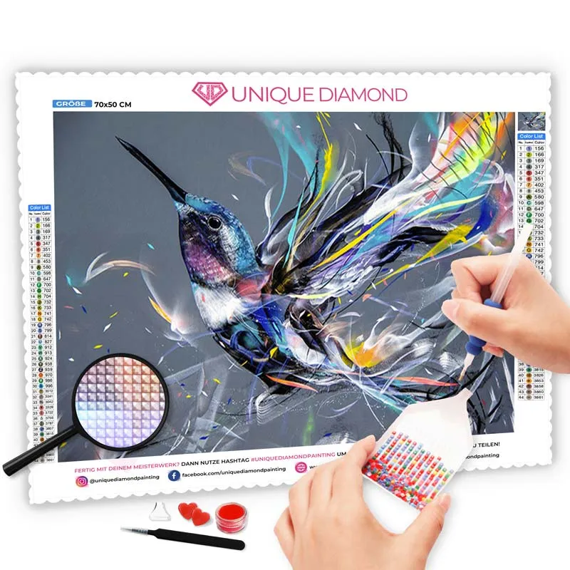 5D Diamond Painting – Kalibri Abstrakt