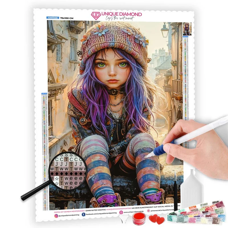 5D Diamond Painting – Emilys Zauberblick