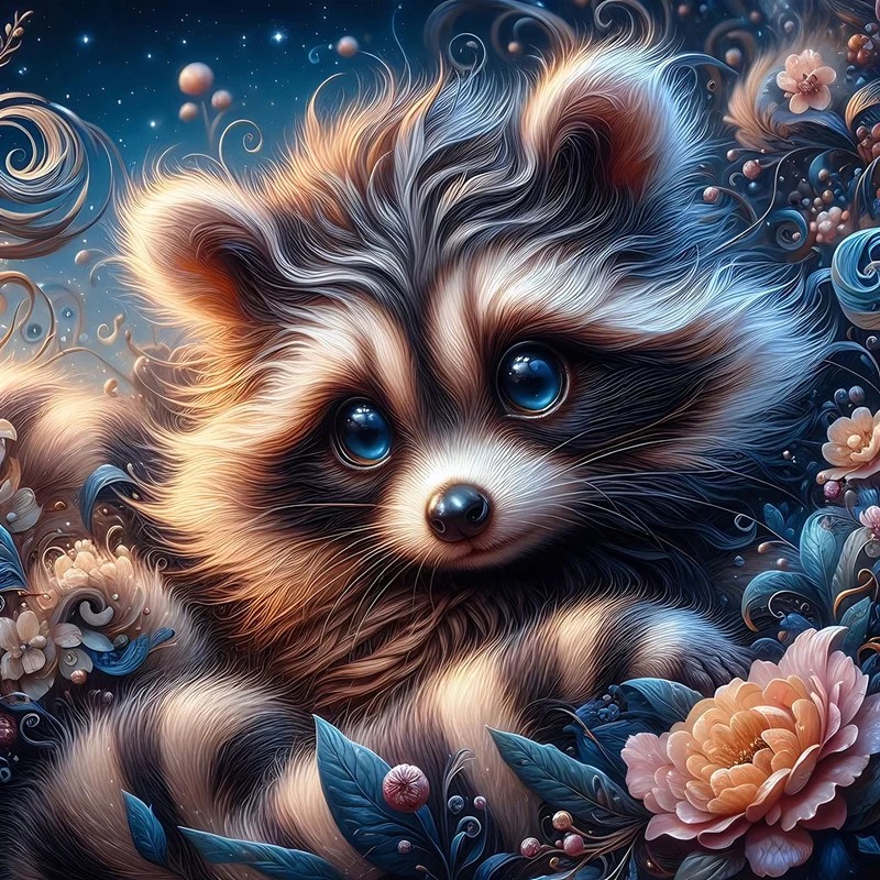 5D Diamond Painting – Mondscheinträumer