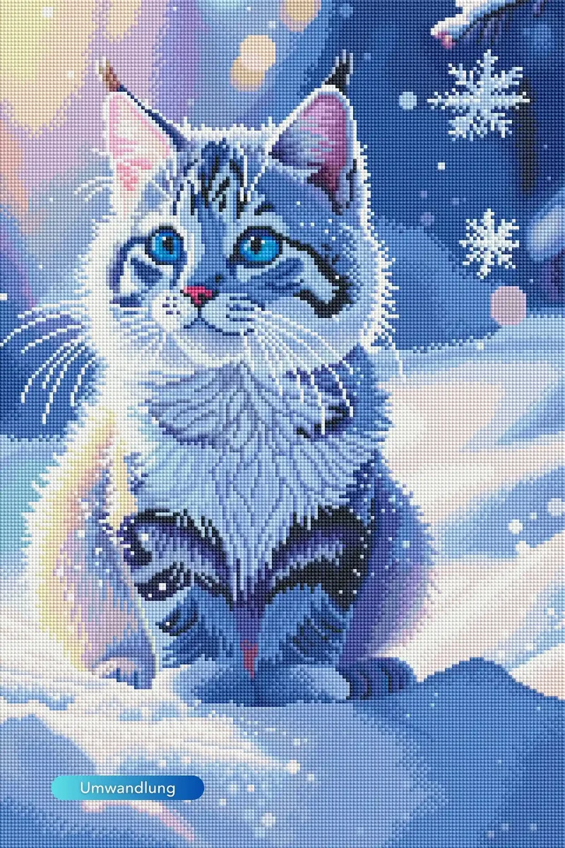 Diamond Painting - Schneegeist