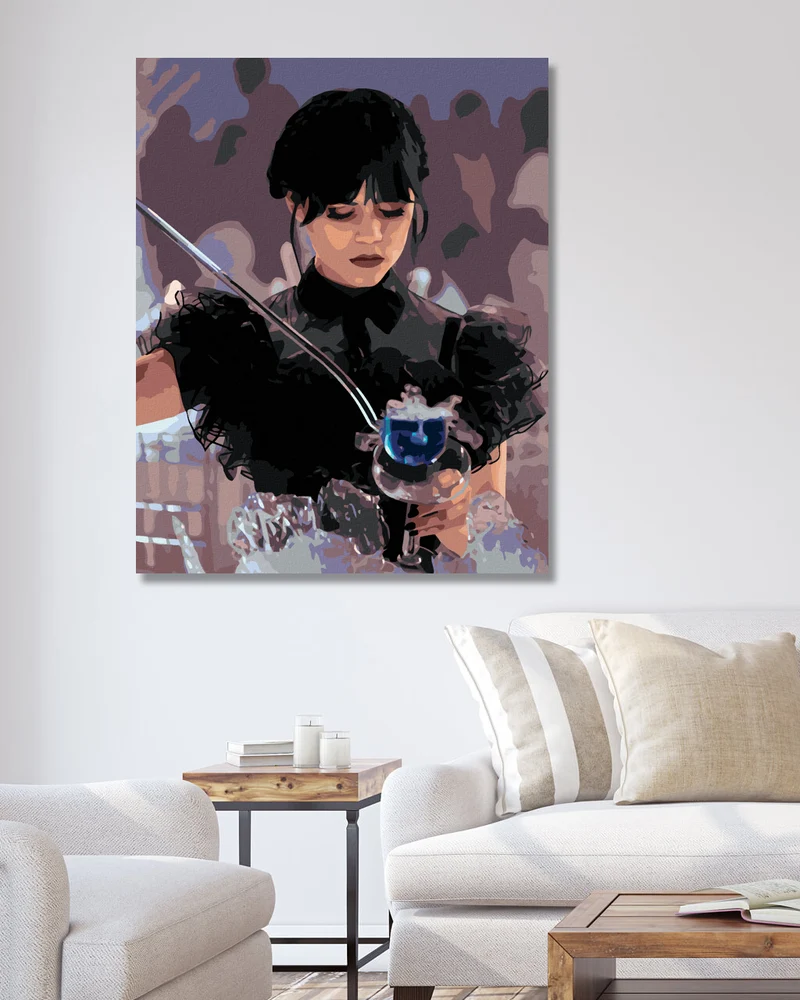 Diamond painting - WEDNESDAY MIT EINEM DRINK