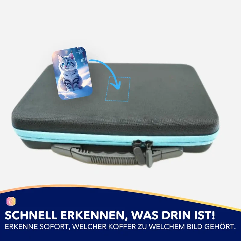 Aufkleber 5er-Set - Schneegeist