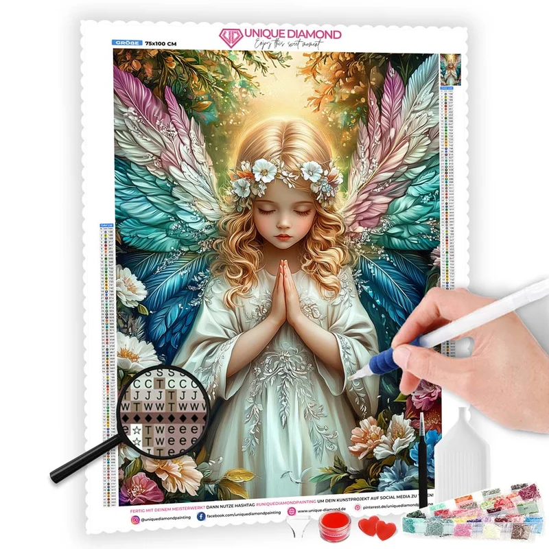5D Diamond Painting – Gebet des Engels