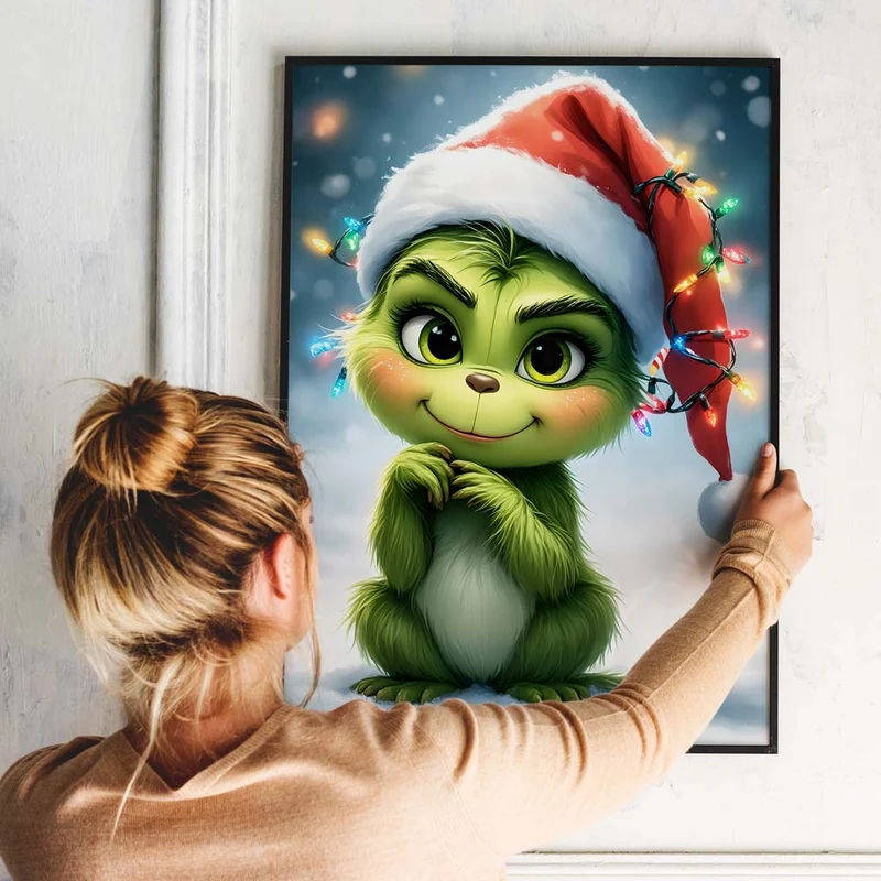 5D Diamond Painting – Der Weihnachtliche Grinch