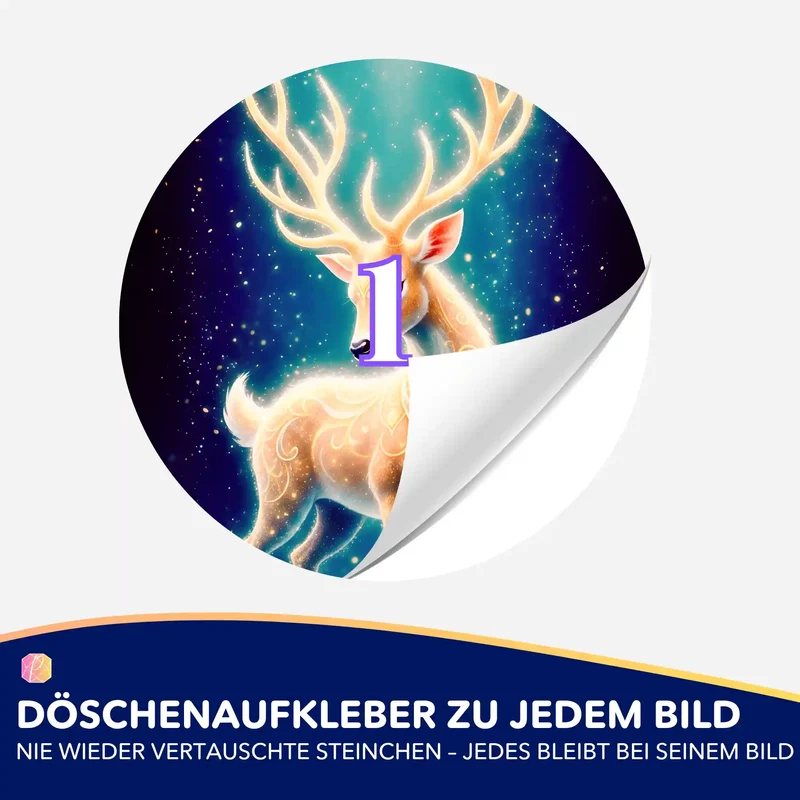 Döschenaufkleber - Herr der Wälder