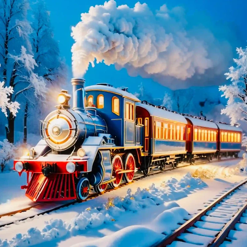 Diamond Painting - Night Train "Limited Edition"