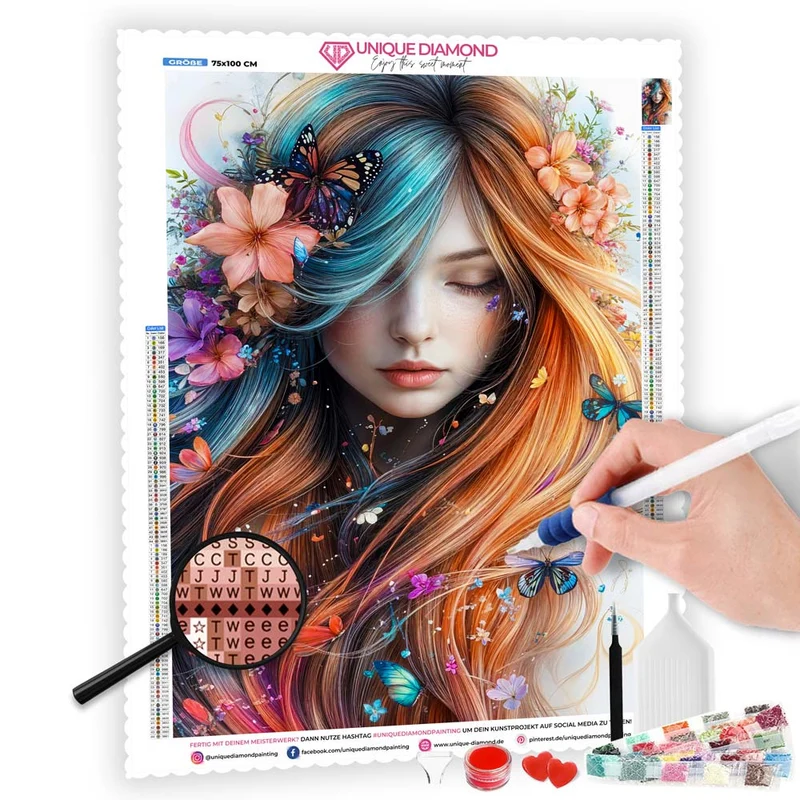 5D Diamond Painting – Traumhafte Naturpoesie