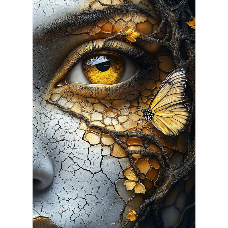 5D Diamond Painting – Das Auge der Natur